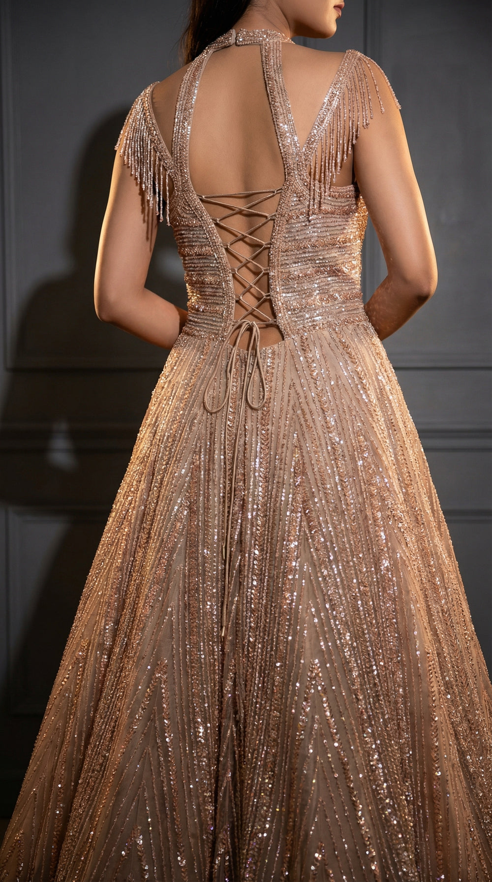 Starburst Gown/Lehenga