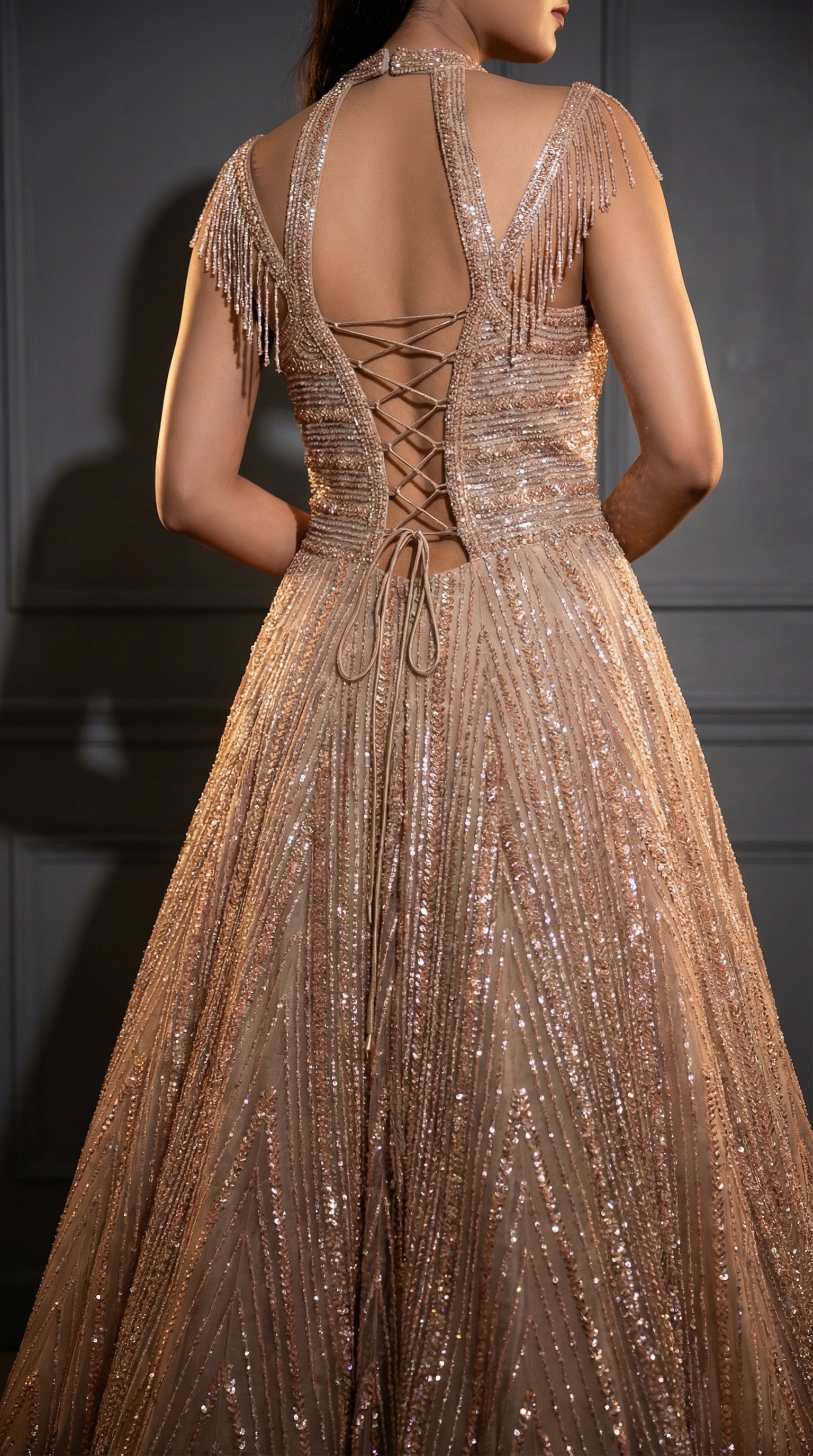 Starburst Gown/Lehenga