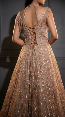 Starburst Gown/Lehenga