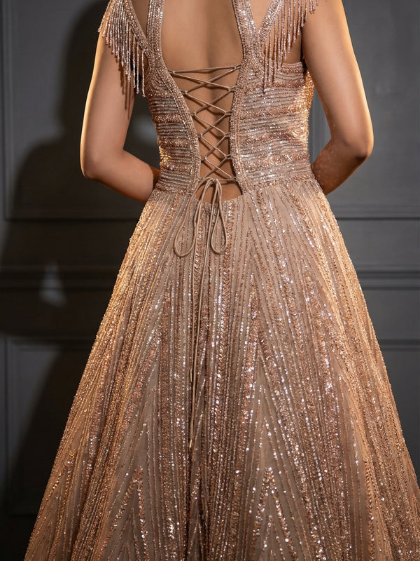 Starburst Gown/Lehenga