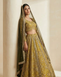 Gilded Yellow Lehenga