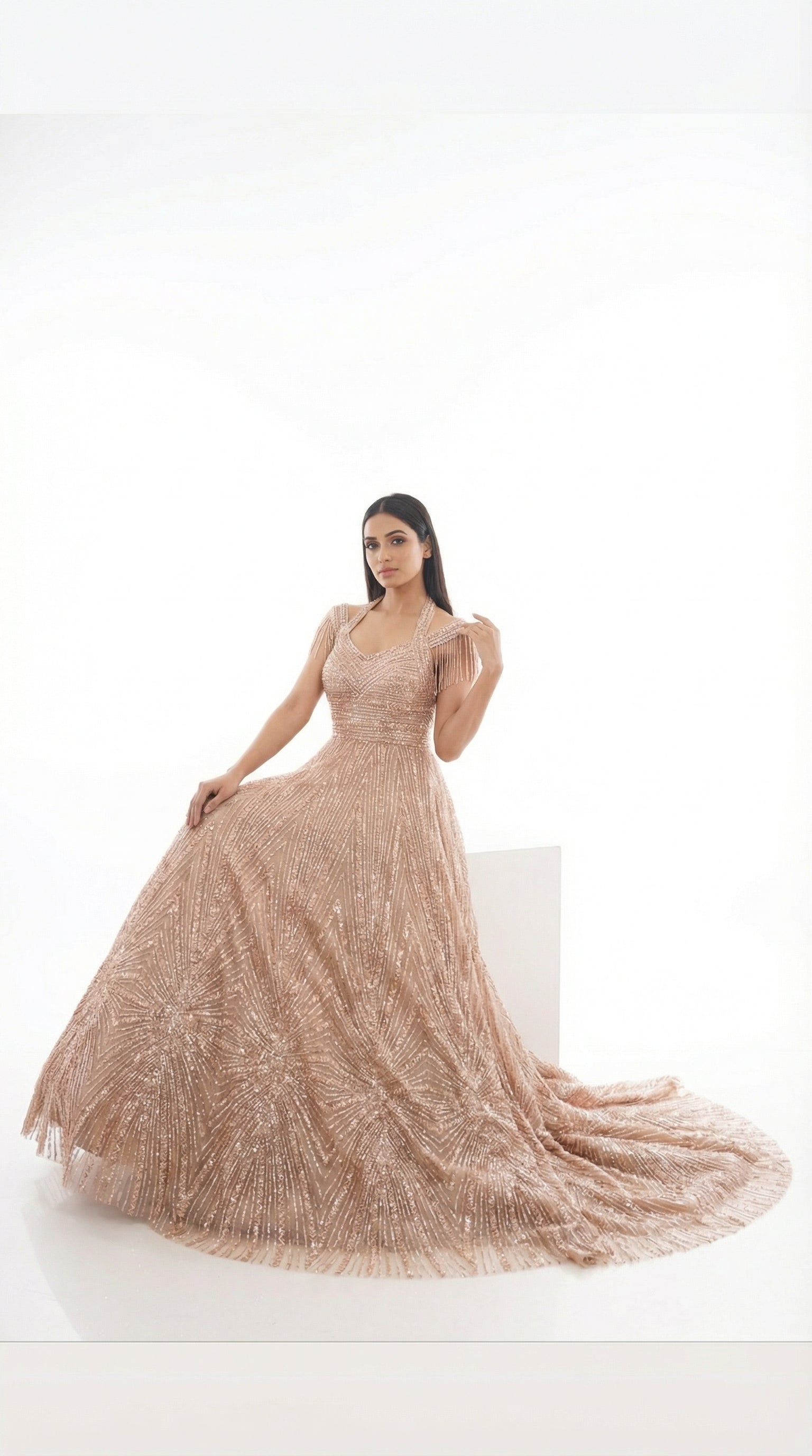Starburst Gown/Lehenga