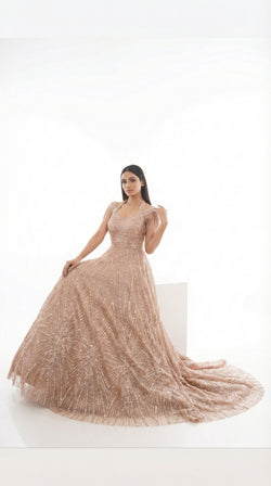 Starburst Gown/Lehenga