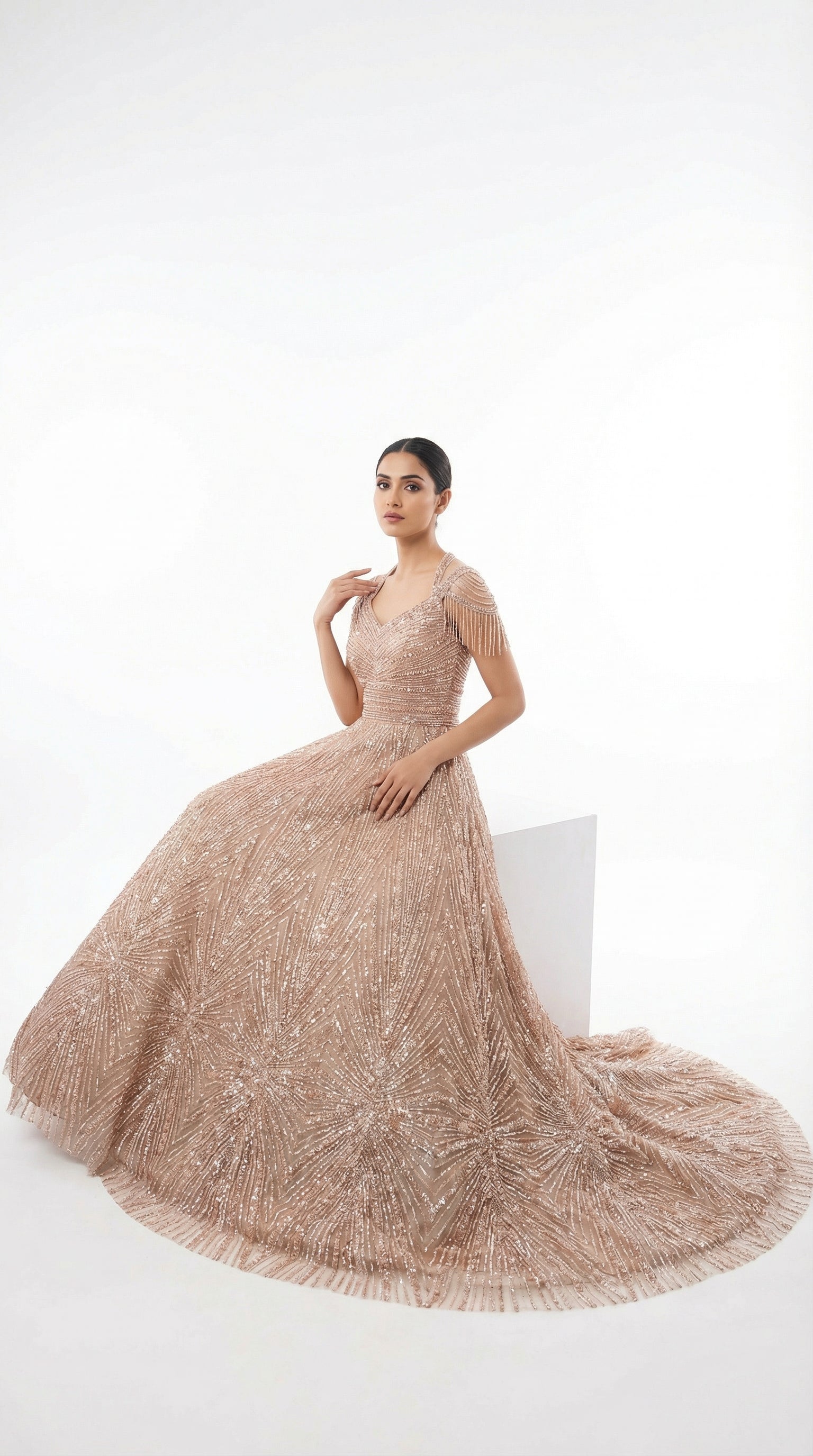 Starburst Gown/Lehenga