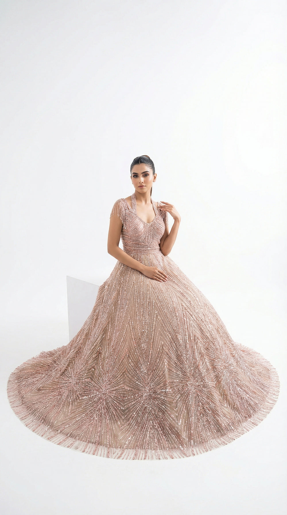 Starburst Gown/Lehenga