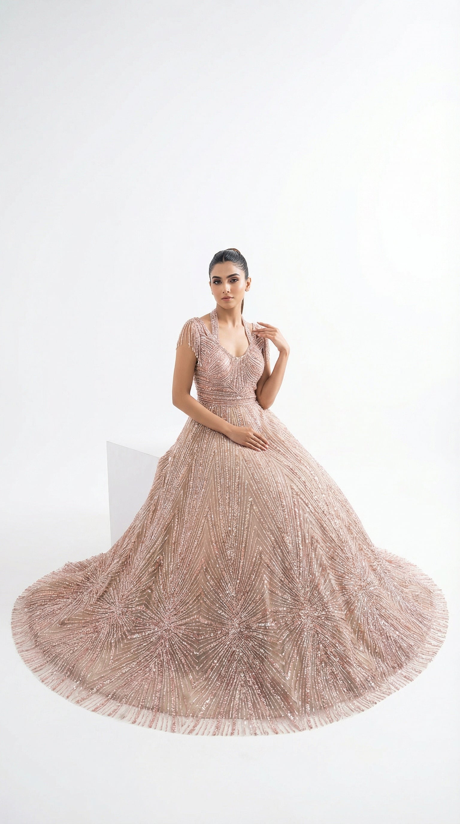 Starburst Gown/Lehenga
