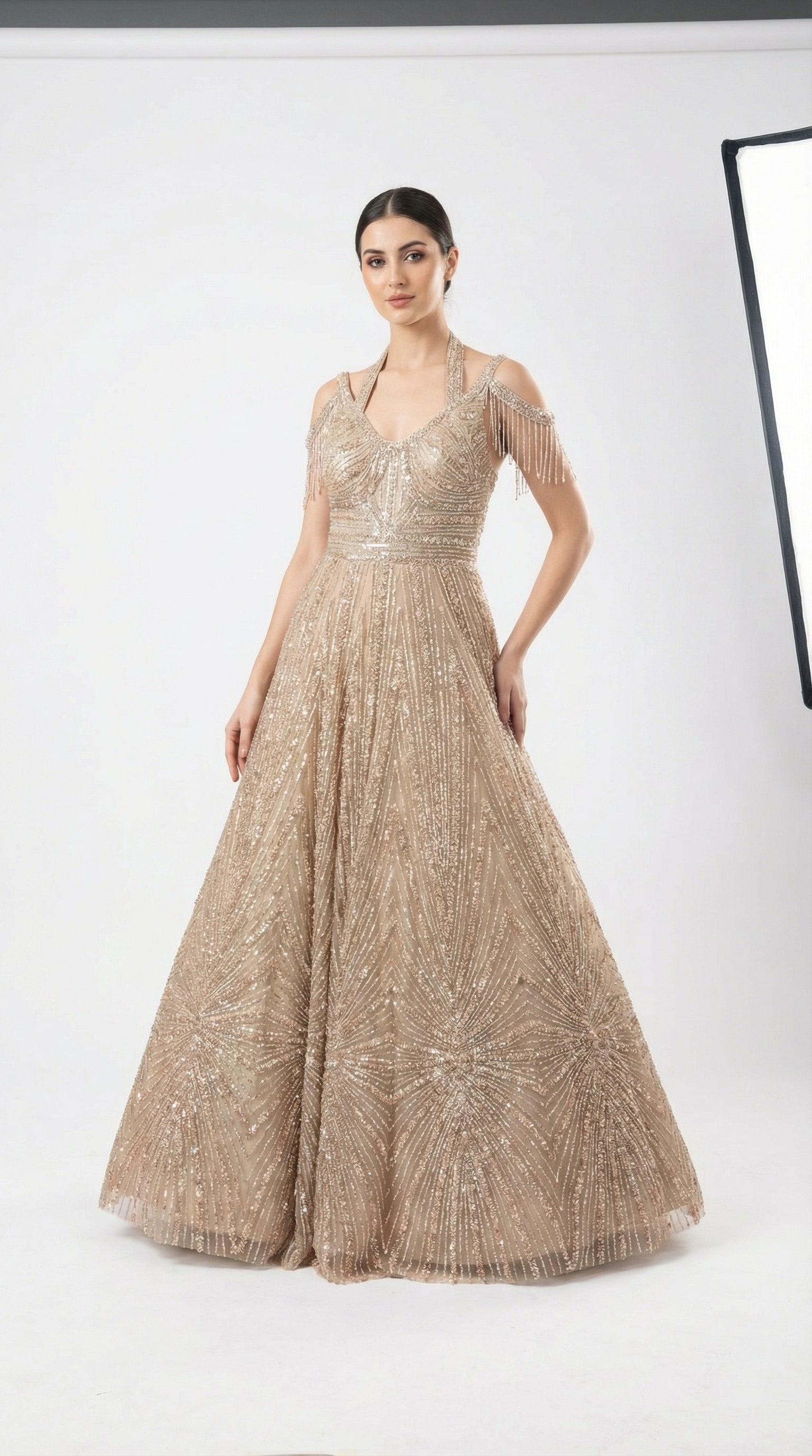 Starburst Gown/Lehenga