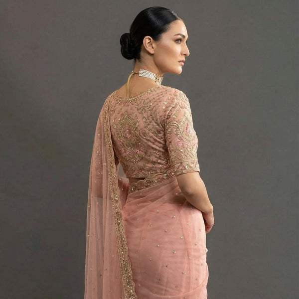 Saree Style Left