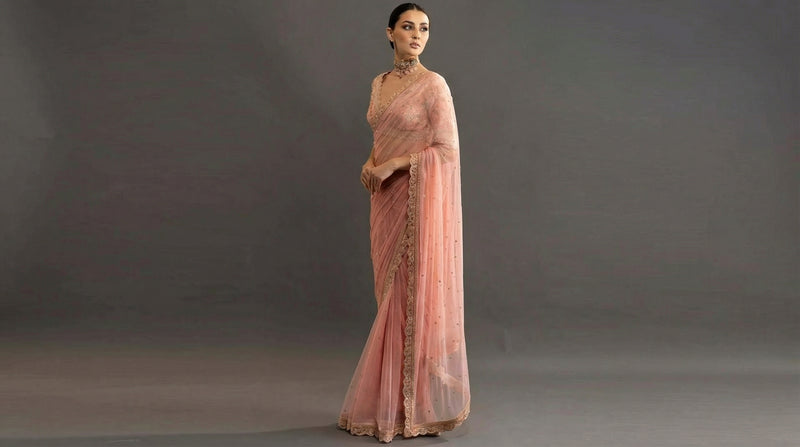Saree Style Top